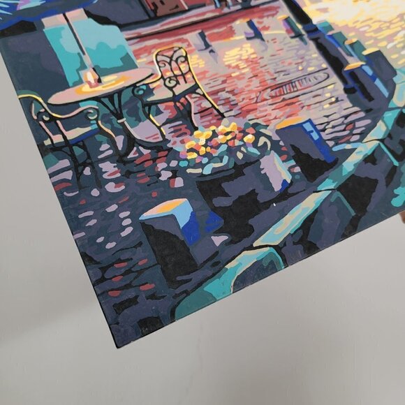 Quitedew Adult City Paint by numbers Advanced Acrylic Painting Completed 16x20 - Picture 4 of 17